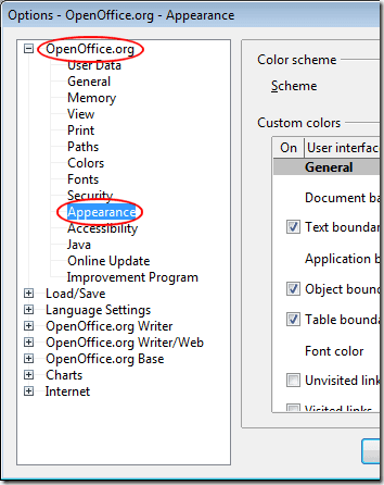 Vormgevingsopties van OpenOffice Writer