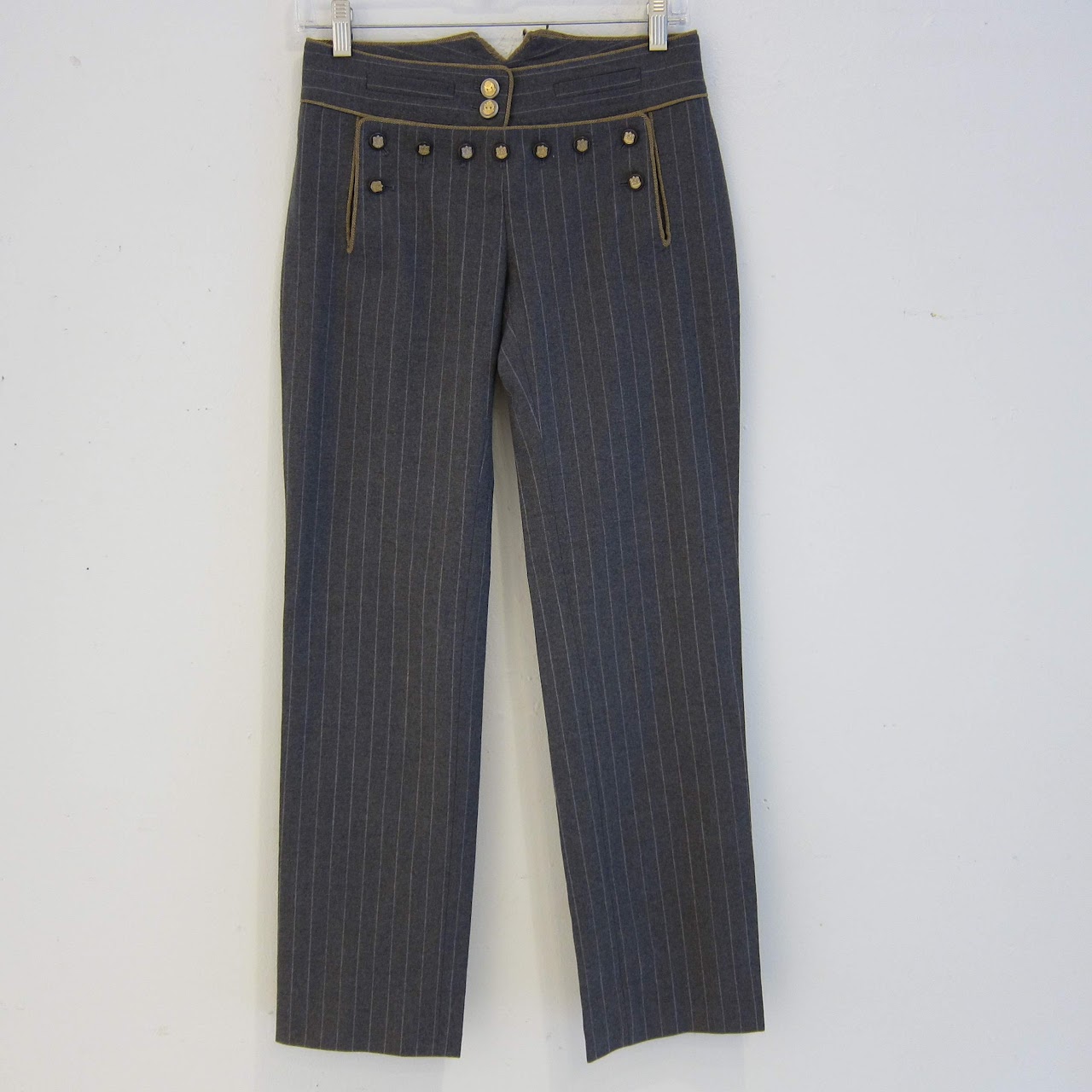 Dolce & Gabbana Pinstripe Sailor Pants