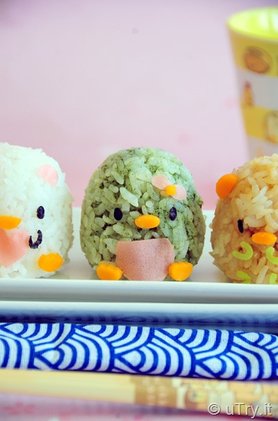 Sumikko Gurashi Sushi Rice Balls 可愛壽司飯糰   http://uTry.it