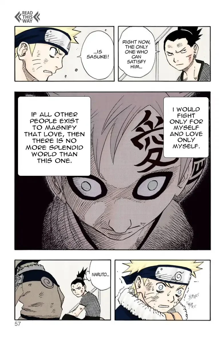 Chapter 111 Sasuke Vs. Gaara!! Page 10