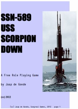 SSN 589 USS Scorpion Down - Jaap De Goede