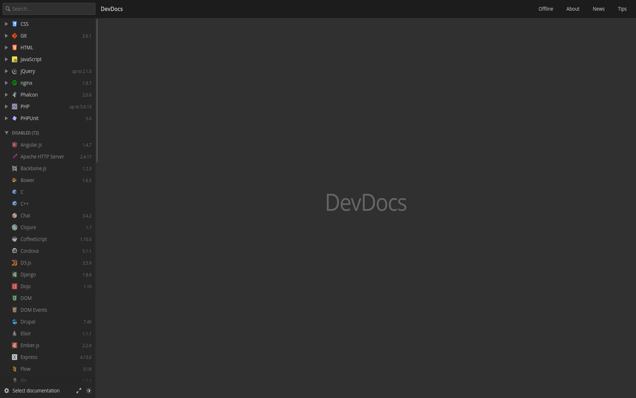 DevDocs Preview image 2