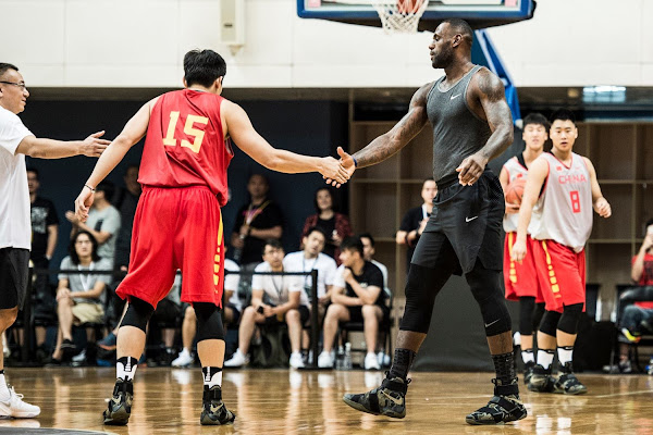 LeBron James Debuts Camo Soldier 10 During China Trip