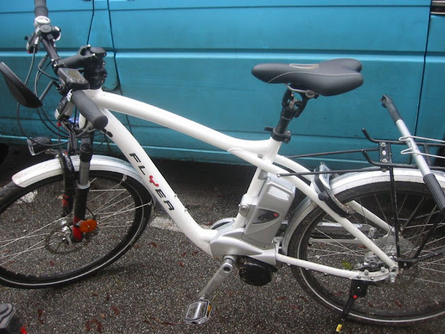 Mit der Windschutzscheibe kann ich bei Regen fast im Trockenen fahren -  Pedelec-Forum