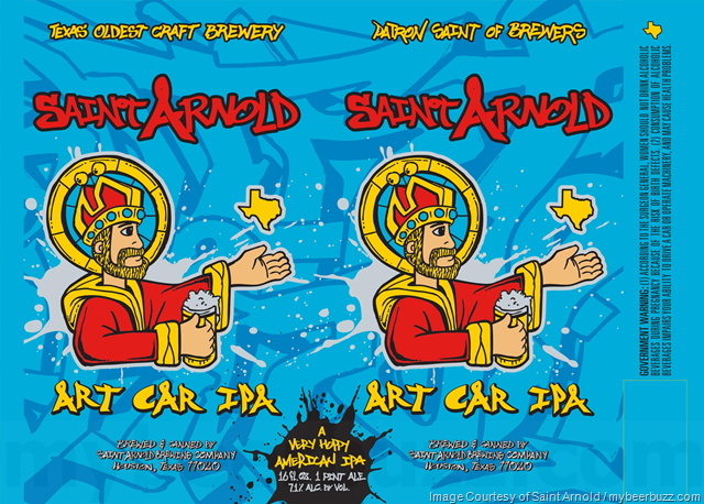 Saint Arnold Orange Show & Art Car IPA 16oz Cans