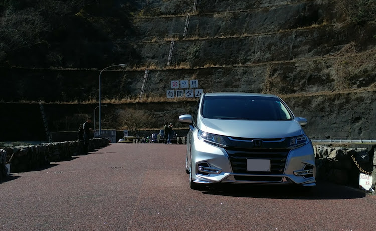 オデッセイのドライブ・秘境？？・ダムでまったりに関するカスタム事例の投稿画像3枚目