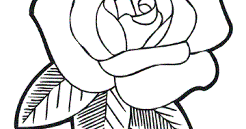 Featured image of post Rose Coloring Pages Rose Simple Flower Drawing - Check out our nice collection of the flowers coloring pictures worksheets.new flowers coloring pages added all the time.