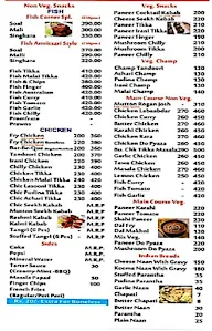 Fish Corner Dhaba menu 1