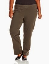 <br />Jones New York Women's Plus-Size Slim Leg Ponte Pant