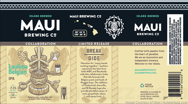 Maui Brewing I Breakside Collaborate On Laulima Belgian IPA