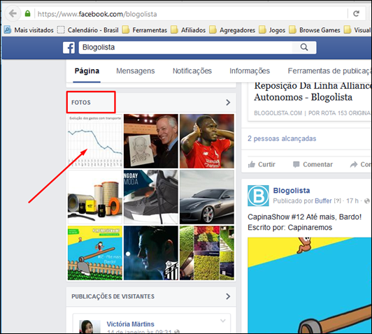 Como encontrar o ID da página do Facebook - Visual Dicas