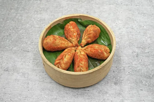 Chicken Peri Peri Fried Momos [6 Pieces]