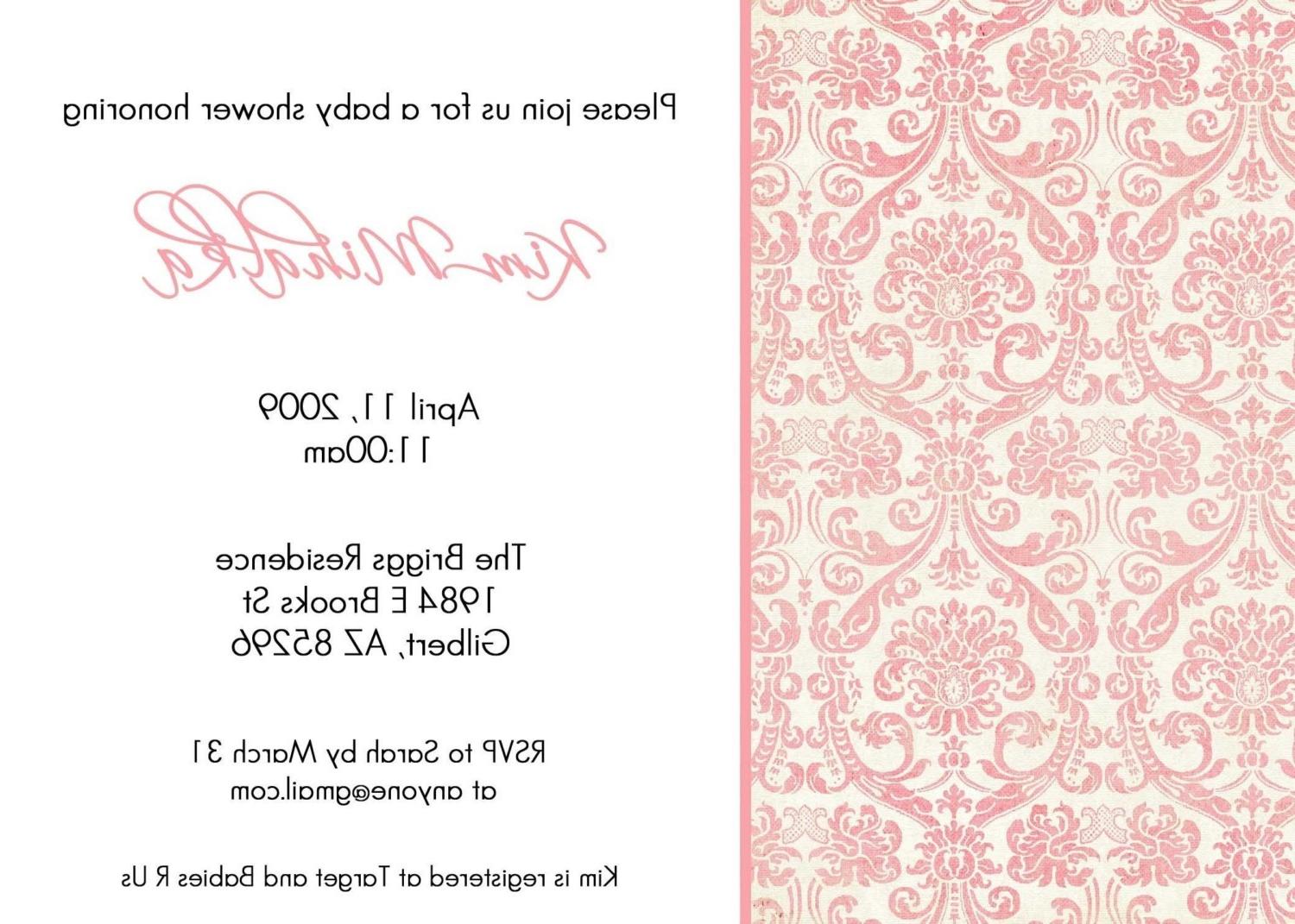 Bridal Shower Invitation-