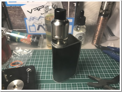 IMG 2292 thumb - 【リキチャは…よ！】GeekVape Avocado24RDTAが我が家にやってきた！味も爆煙もなかなか良し！100Wで火災警報待ったなし！なんでもござれの万能アトマイザーの巻【でもリキチャは……】