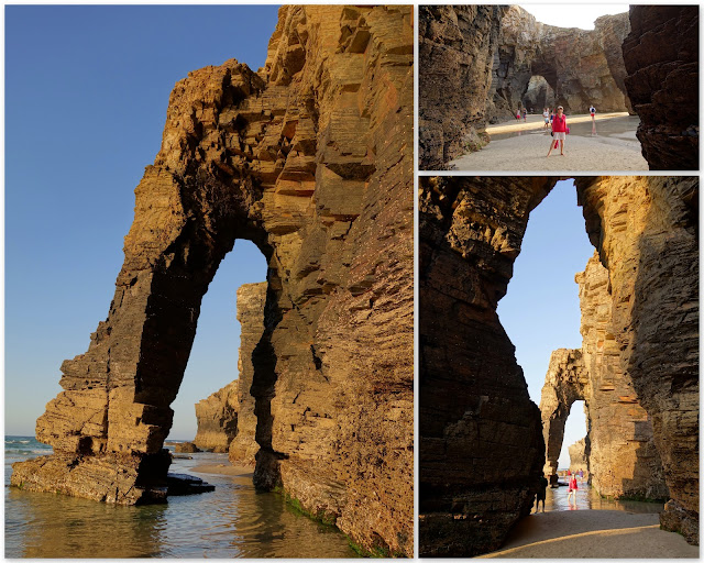 Playa de las Catedrales (As Catedrais) y Ribadeo (Lugo). - De viaje por España (10)