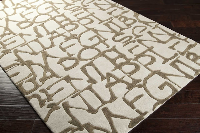 Contemporary hand-tufted rugs in wool