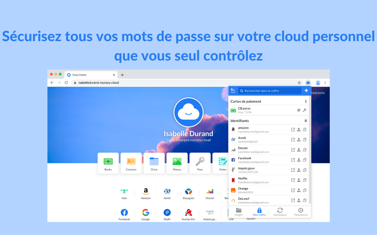 Cozy - Personal Cloud Preview image 4