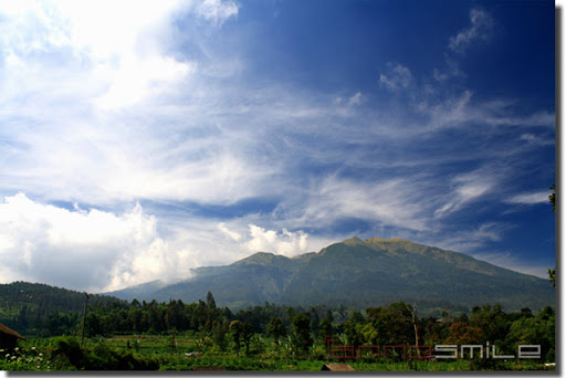View Of Mount Merbabu
