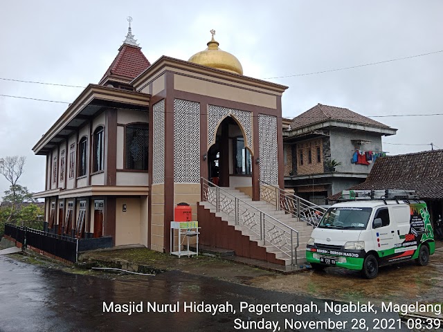Bersih² masjid Nurul Hidayah, Pagertengah, Ngablak, Magelang