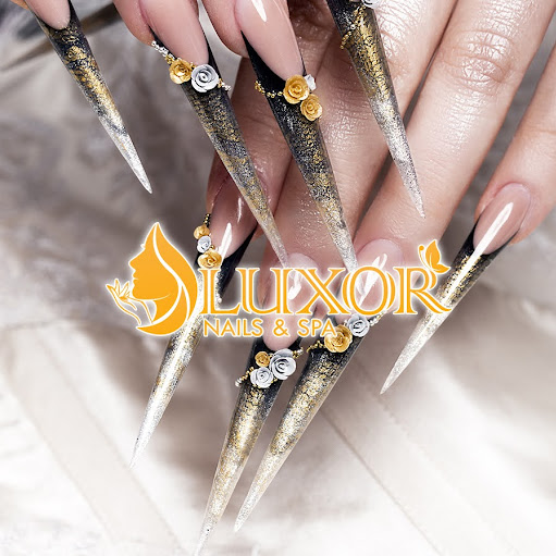 Luxor Nails and Spa logo