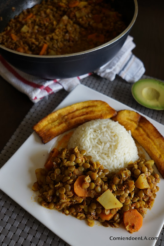 Menú ejecutivo: Receta de Lentejas con chorizo - Comiendo en la Ciudad