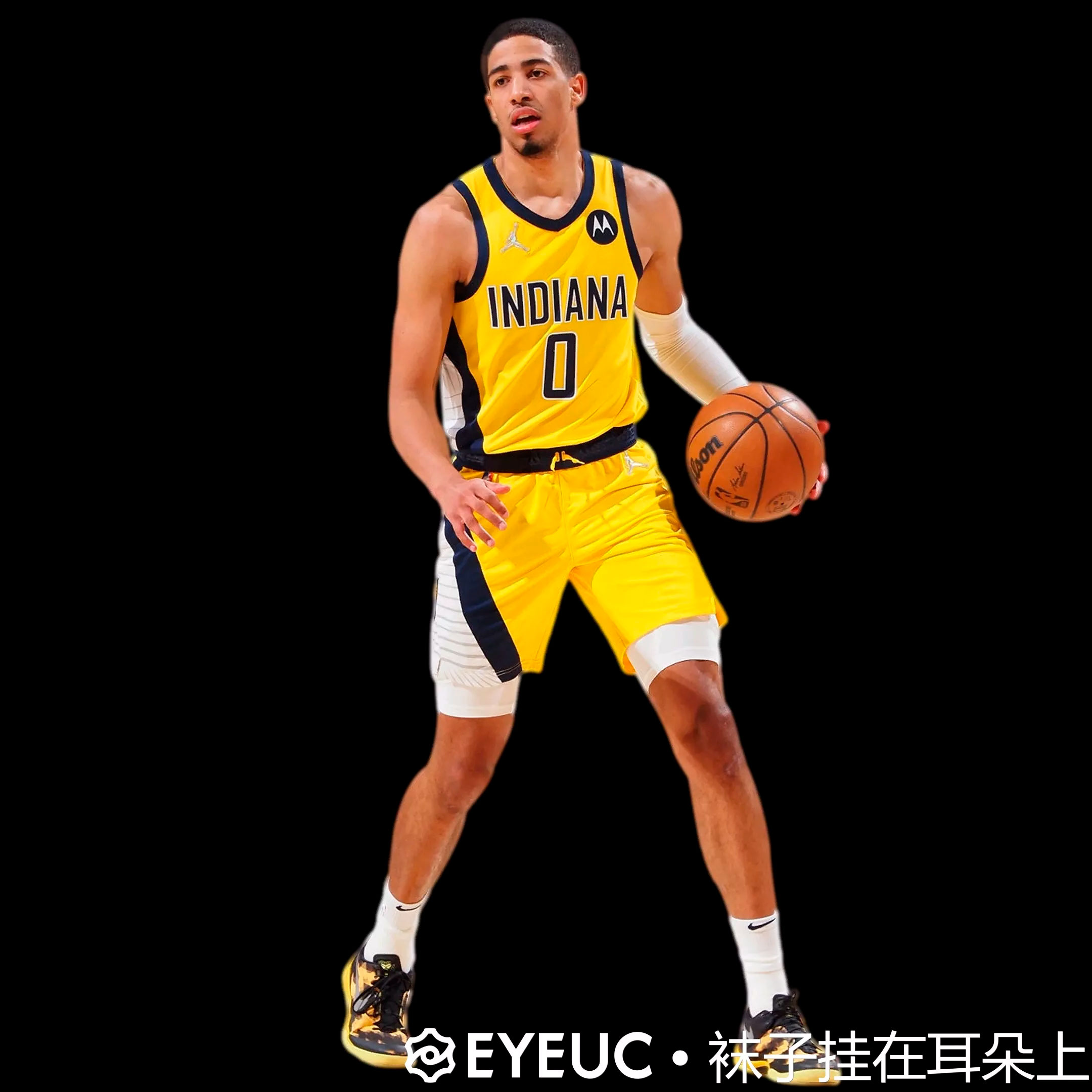 Tyrese Haliburton Basketball Paper Poster Pacers 2 - Tyrese Haliburton -  Hoodie