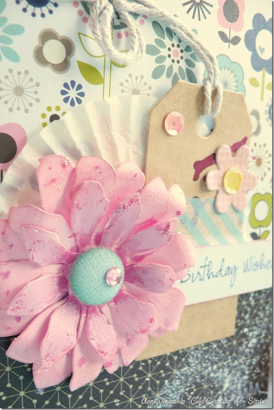 Sizzix Big Shot Plus - flower card - tim holtz dies by cafe creativo (2)