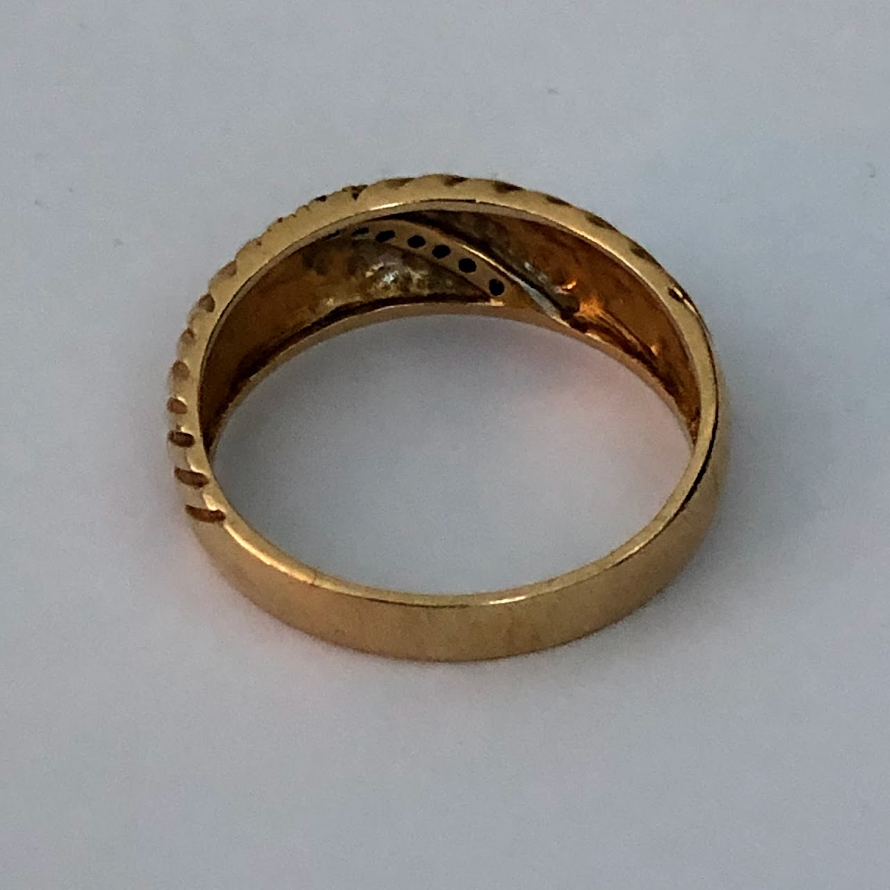 14K Gold and Diamond Ring