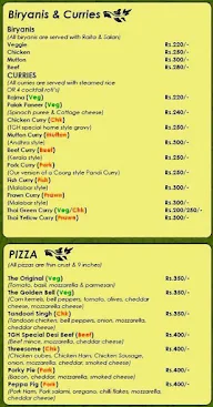 The Grub Hub menu 6