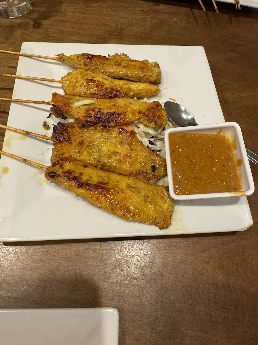 Chicken satay