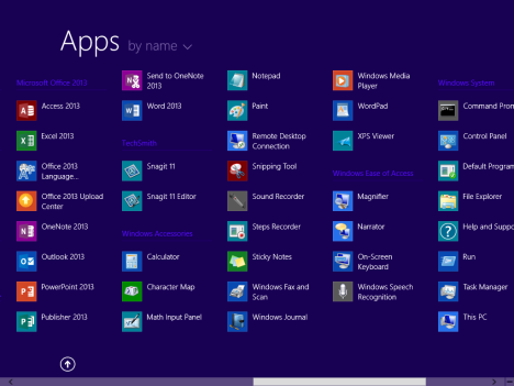 Windows 8.1, เมนูเริ่ม, ทางเลือก, หน้าจอเริ่ม, เดสก์ท็อป