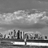 24 novembre 2013 - Doha (Qatar) la città e il Suok Wukafi - fotografia di Vittorio Ubertone