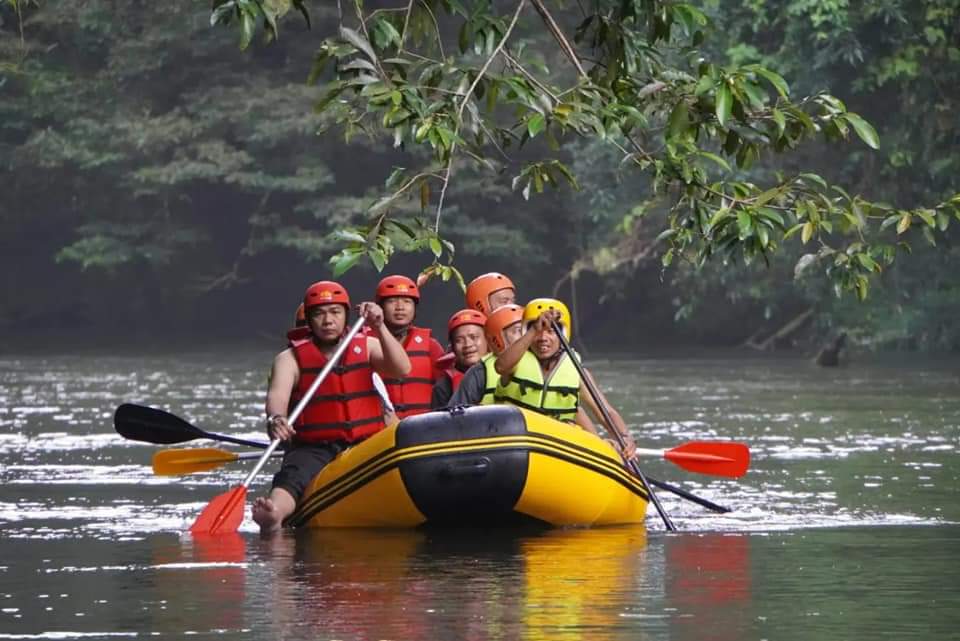 Resmikan Wisata Arung Jeram, Bupati Siap Dukung 