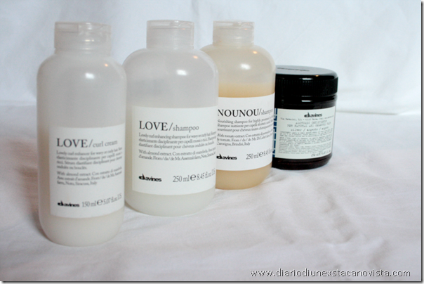 davines haircare routine