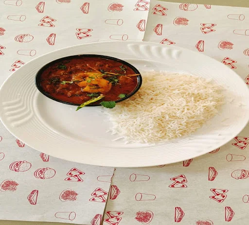 Classic Prawn Curry With Steam Rice [Chef Special]