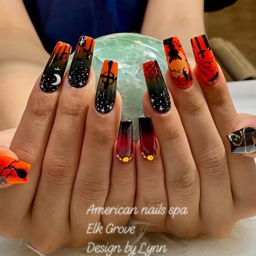 American Nails Spa logo