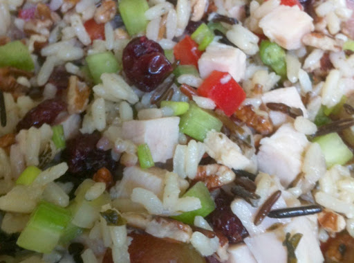 Turkey Wild Rice Salad