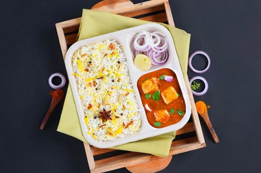 Paneer Kadhai Rice LunchBox