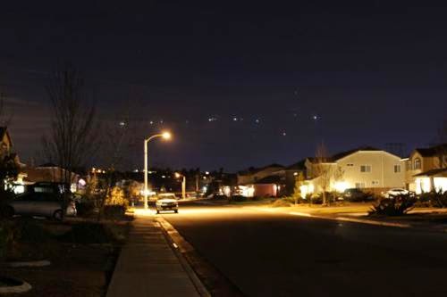 Ufo News Orange Ufo Have Been Caught Hovering Above California 2015