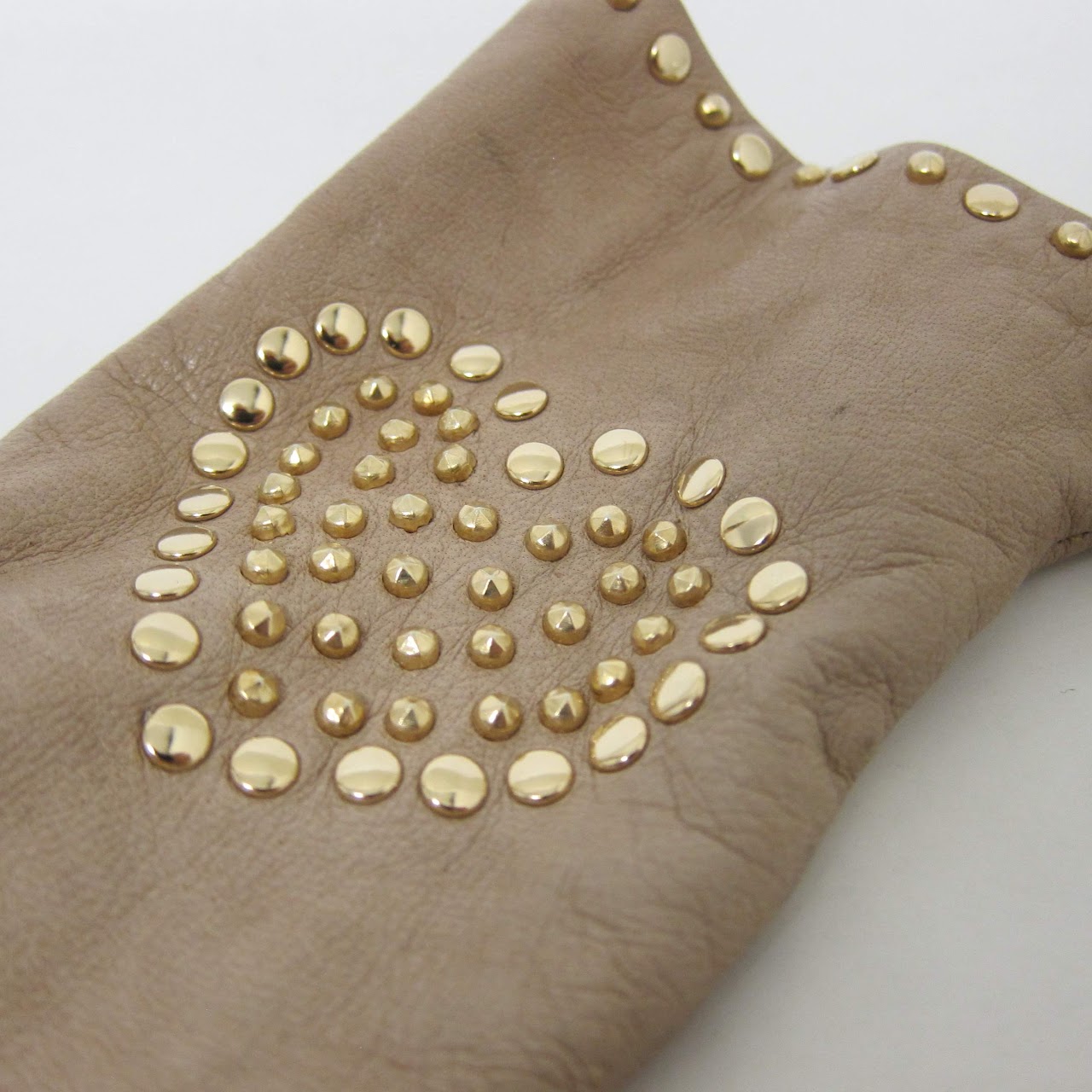 Moschino Studded Gloves