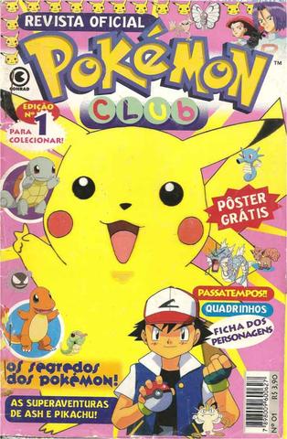 Artigo - Pokémon Club: A história da revista oficial Pokémon do Brasil -  Pokémothim