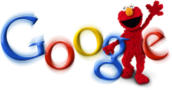 Doodle de Google con "Elmo" para conmemorar el 40 aniversario de Barrio Sésamo (Sesame Street) Doodle de Google con "Elmo" para conmemorar el 40 aniversario de Barrio Sésamo (Sesame Street)