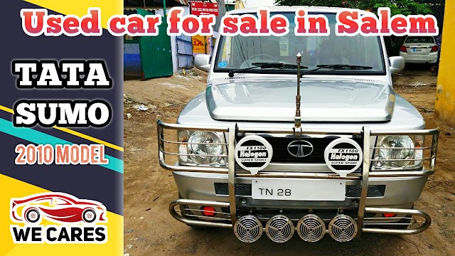 Tata sumo gold used car for sale in Salem wecares