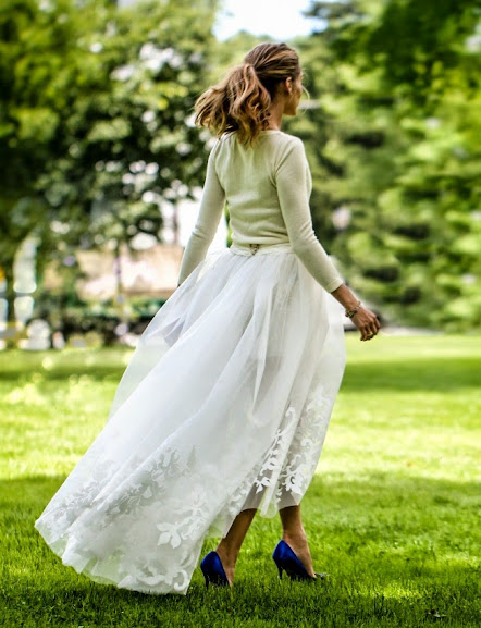 vestido de noiva de Olivia Palermo