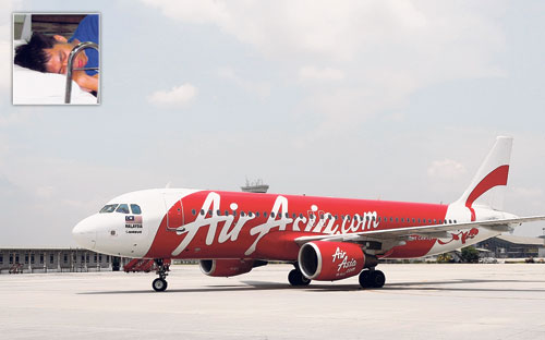 cuba terjun pesawat air asia