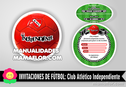 Tarjeta Invitación del Club Independiente