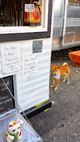 Buki food cart in the Tidbit Food Cart Pod on SE 28th and Division, offering some Japanese Street food, most importantly Takoyaki