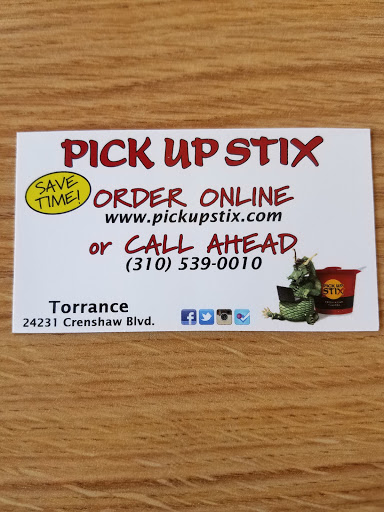 Asian Restaurant «Pick Up Stix Fresh Asian Flavors», reviews and photos, 24231 Crenshaw Blvd, Torrance, CA 90505, USA