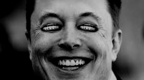 MUSK SORRINDO