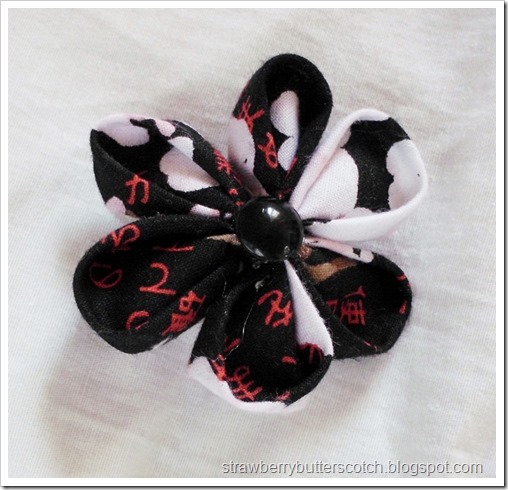 Kanzashi Flower Hair Clip